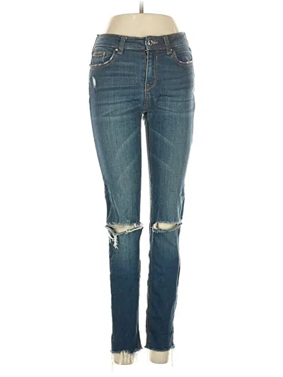 Pre-owned Zara Jeans In Blue