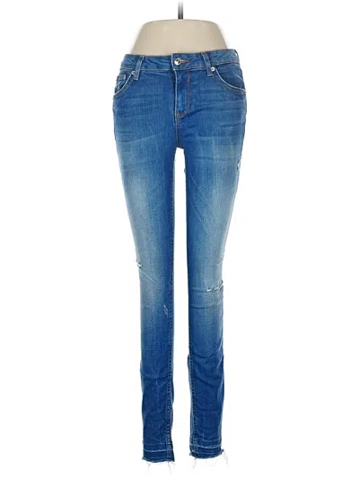 Pre-owned Zara Jeans In Blue