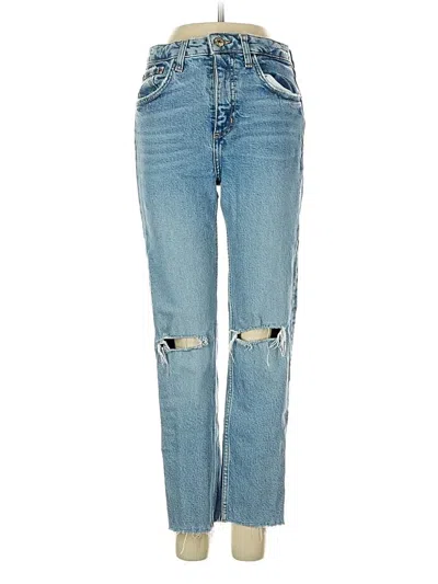 Pre-owned Zara Jeans In Blue