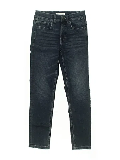 Pre-owned Zara Kids' Jeans In Blue