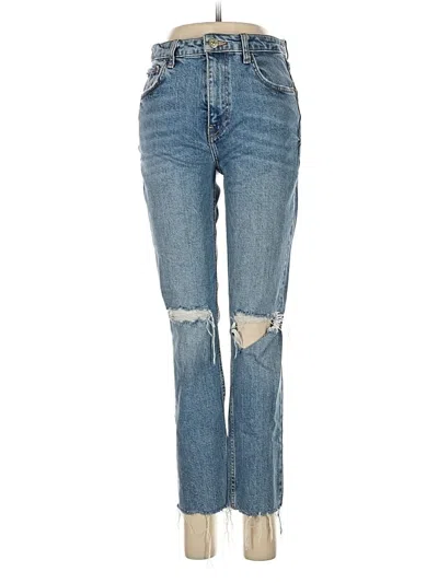 Pre-owned Zara Jeans In Blue