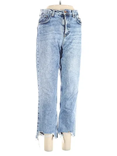 Pre-owned Zara Jeans In Blue