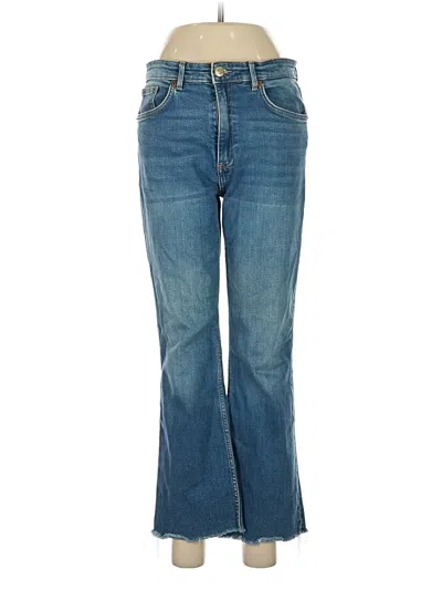 Pre-owned Zara Jeans In Blue