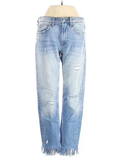 Pre-owned Zara Jeans In Blue