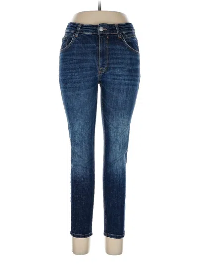 Pre-owned Zara Jeans In Blue