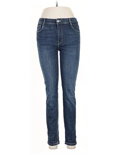 Pre-owned Zara Jeans In Blue