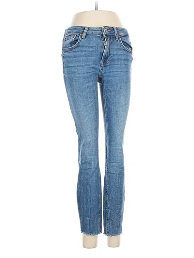 Pre-owned Zara Jeans In Blue