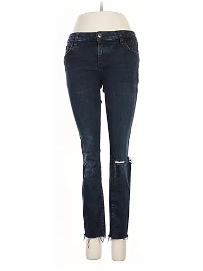 Pre-owned Zara Jeans In Blue