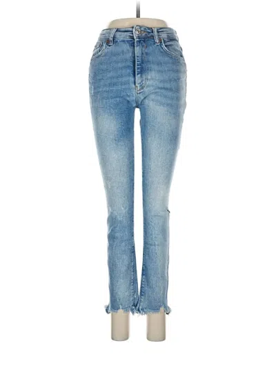 Pre-owned Zara Jeans In Blue