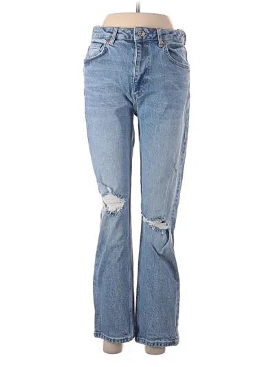 Pre-owned Zara Jeans In Blue