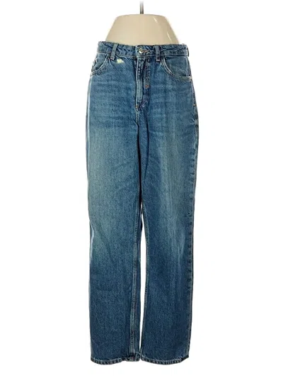 Pre-owned Zara Jeans In Blue