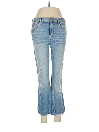 Pre-owned Zara Jeans In Blue