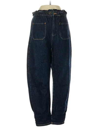 Pre-owned Zara Jeans In Blue