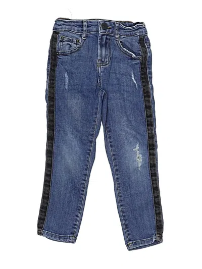 Pre-owned Zara Kids' Jeans In Blue