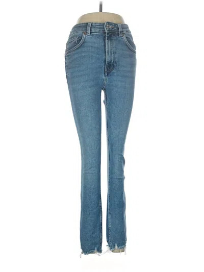 Pre-owned Zara Jeans In Blue
