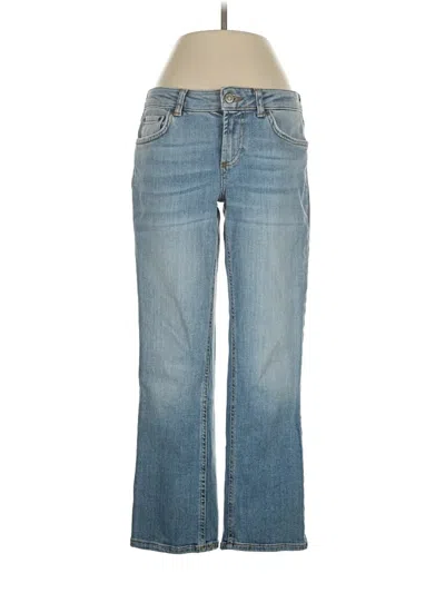 Pre-owned Zara Jeans In Blue