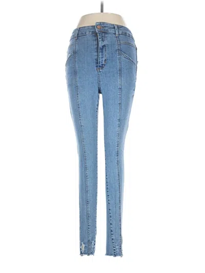 Pre-owned Zara Jeans In Blue