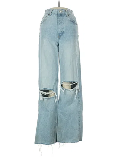 Pre-owned Zara Jeans In Blue