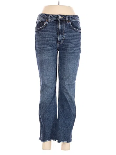 Pre-owned Zara Jeans In Blue