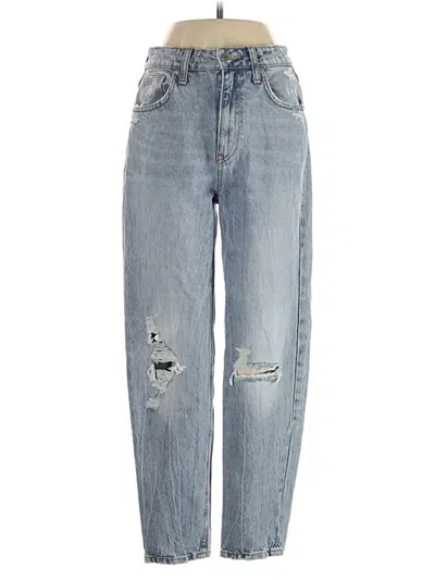 Pre-owned Zara Jeans In Blue