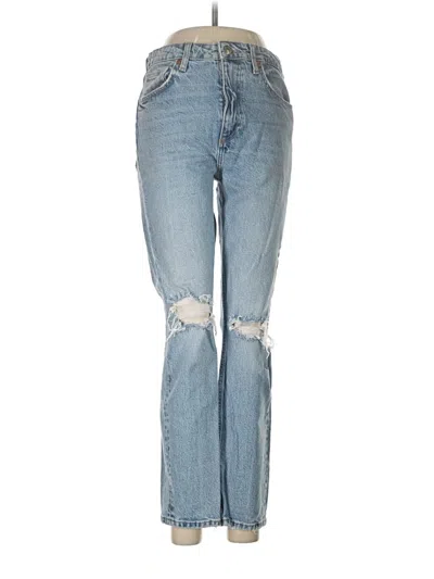 Pre-owned Zara Jeans In Blue