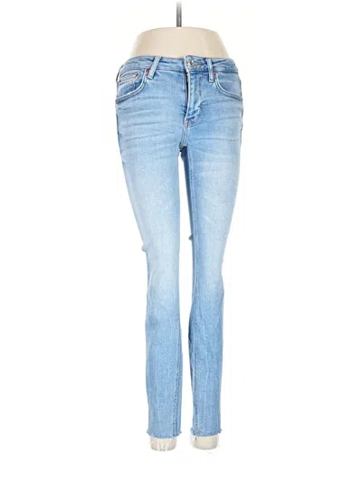 Pre-owned Zara Jeans In Blue