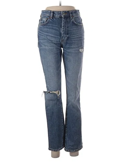 Pre-owned Zara Jeans In Blue