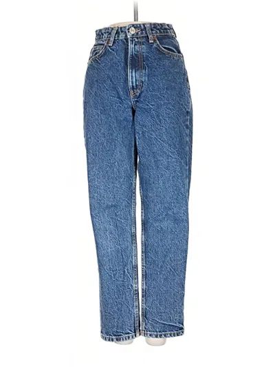 Pre-owned Zara Jeans In Blue