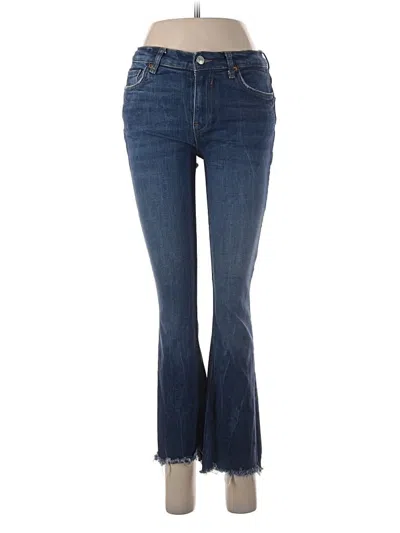 Pre-owned Zara Jeans In Blue