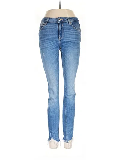 Pre-owned Zara Jeans In Blue