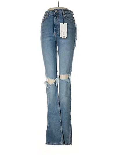 Pre-owned Zara Jeans In Blue