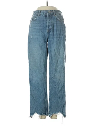 Pre-owned Zara Jeans In Blue