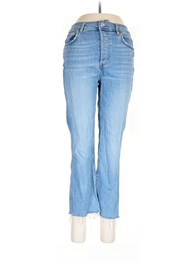 Pre-owned Zara Jeans In Blue