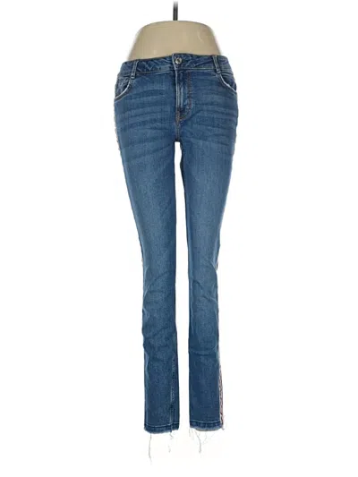 Pre-owned Zara Jeans In Blue