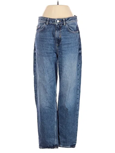 Pre-owned Zara Jeans In Blue