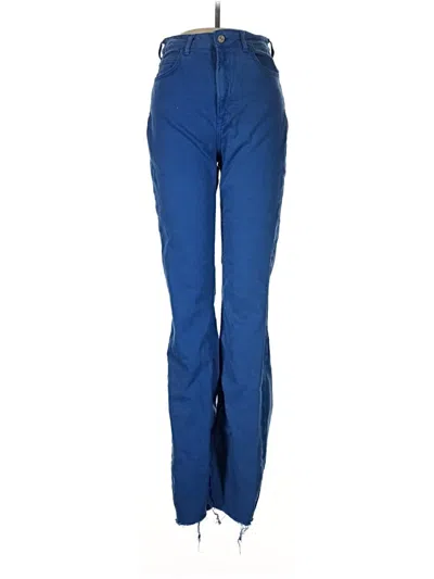 Pre-owned Zara Jeans In Blue