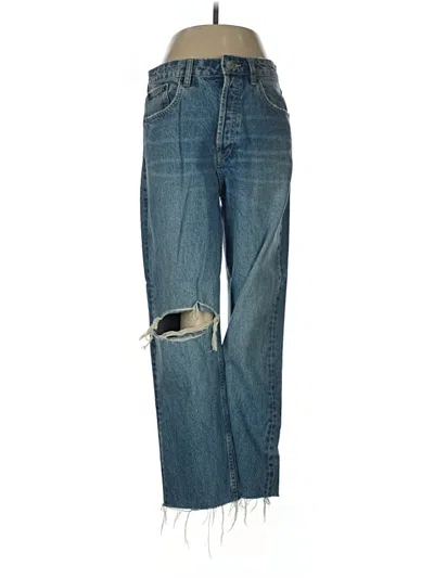 Pre-owned Zara Jeans In Blue