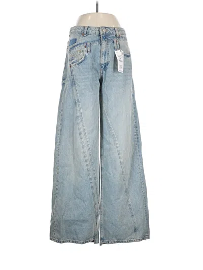 Pre-owned Zara Jeans In Blue
