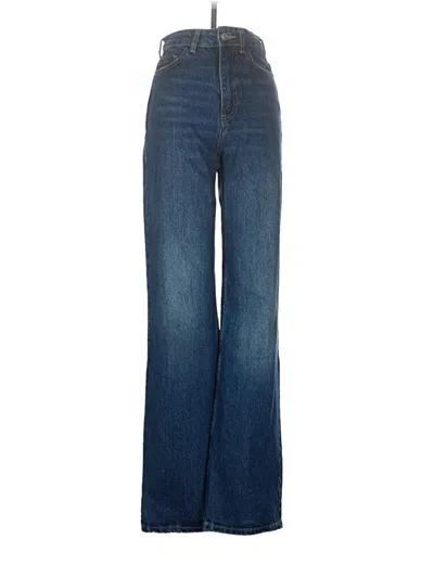 Pre-owned Zara Jeans In Blue