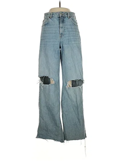 Pre-owned Zara Jeans In Blue