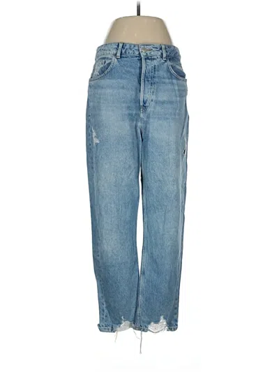 Pre-owned Zara Jeans In Blue