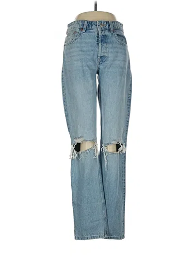 Pre-owned Zara Jeans In Blue