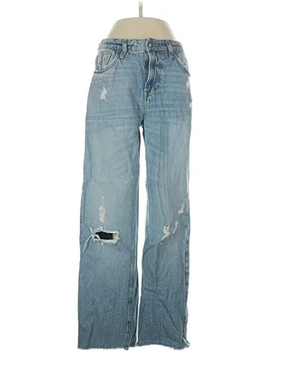 Pre-owned Zara Jeans In Blue