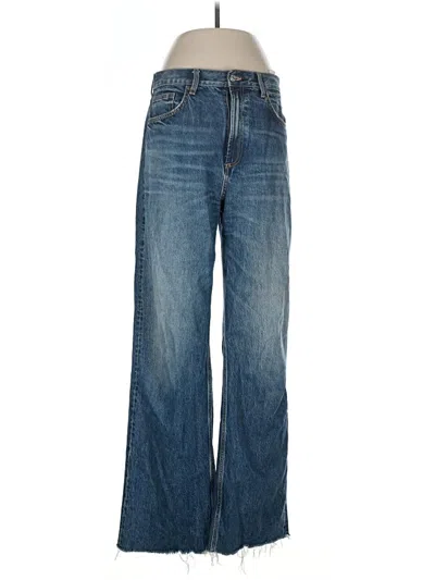 Pre-owned Zara Jeans In Blue