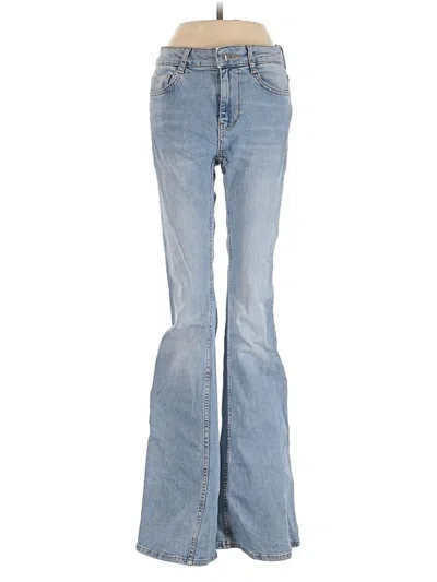 Pre-owned Zara Jeans In Blue