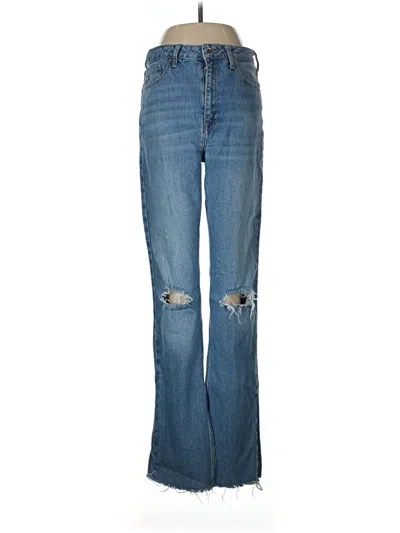 Pre-owned Zara Jeans In Blue