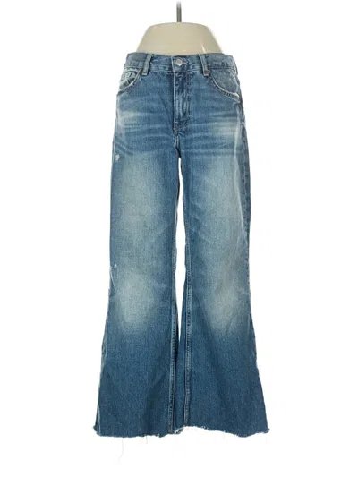 Pre-owned Zara Jeans In Blue