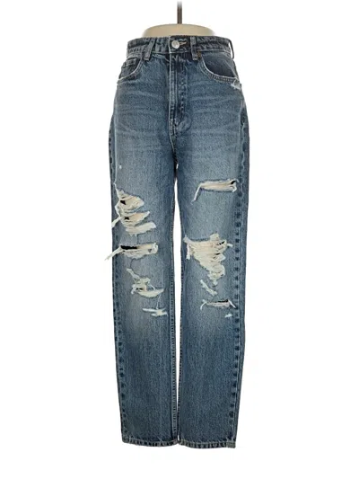 Pre-owned Zara Jeans In Blue