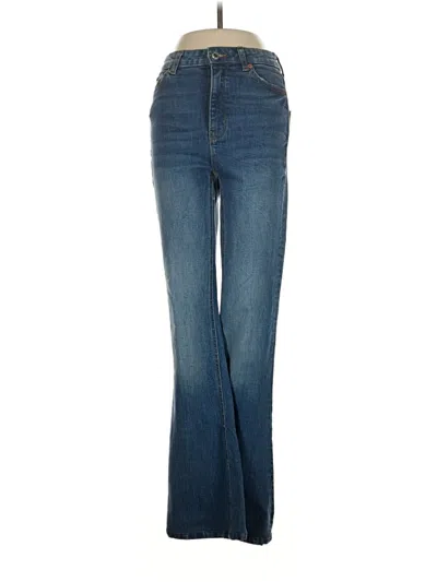 Pre-owned Zara Jeans In Blue