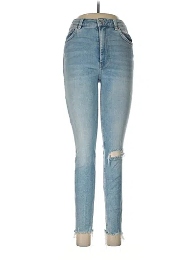Pre-owned Zara Jeans In Blue